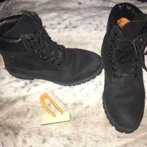 Black Timberland Waterproof Boots!!
